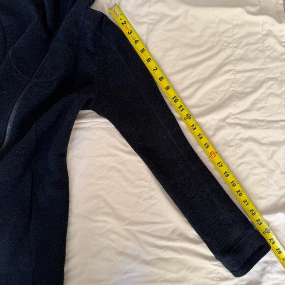 Ibex Merino Wool Blend Alana Tunic Sweater Jacket Soft Full Zip Gorpcore Small - Picture 4 of 10